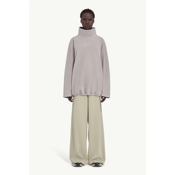 MM6 Maison Margiela MM6 x Salomon Fleece in Oatmeal, view 2 | Hoodies | Coveti