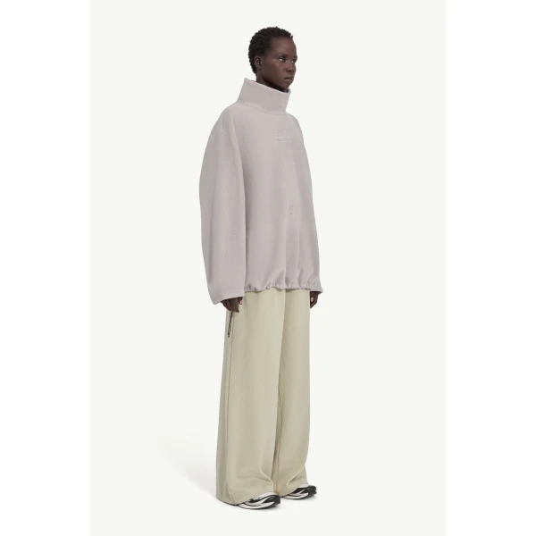 MM6 Maison Margiela MM6 x Salomon Fleece in Oatmeal, view 3 | Hoodies | Coveti