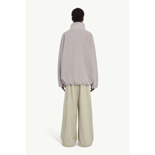 MM6 Maison Margiela MM6 x Salomon Fleece in Oatmeal, view 4 | Hoodies | Coveti