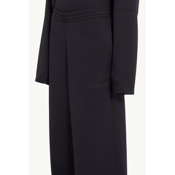 MM6 Maison Margiela MM6 x Salomon Trousers in Black, view 5 | Tailored pants | Coveti