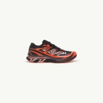 MM6 Maison Margiela MM6 x Salomon XT Sneaker in Black and Red | Sneakers | Coveti