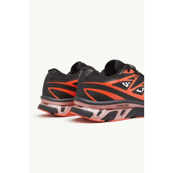 MM6 Maison Margiela MM6 x Salomon XT Sneaker in Black and Red, view 6 | Sneakers | Coveti