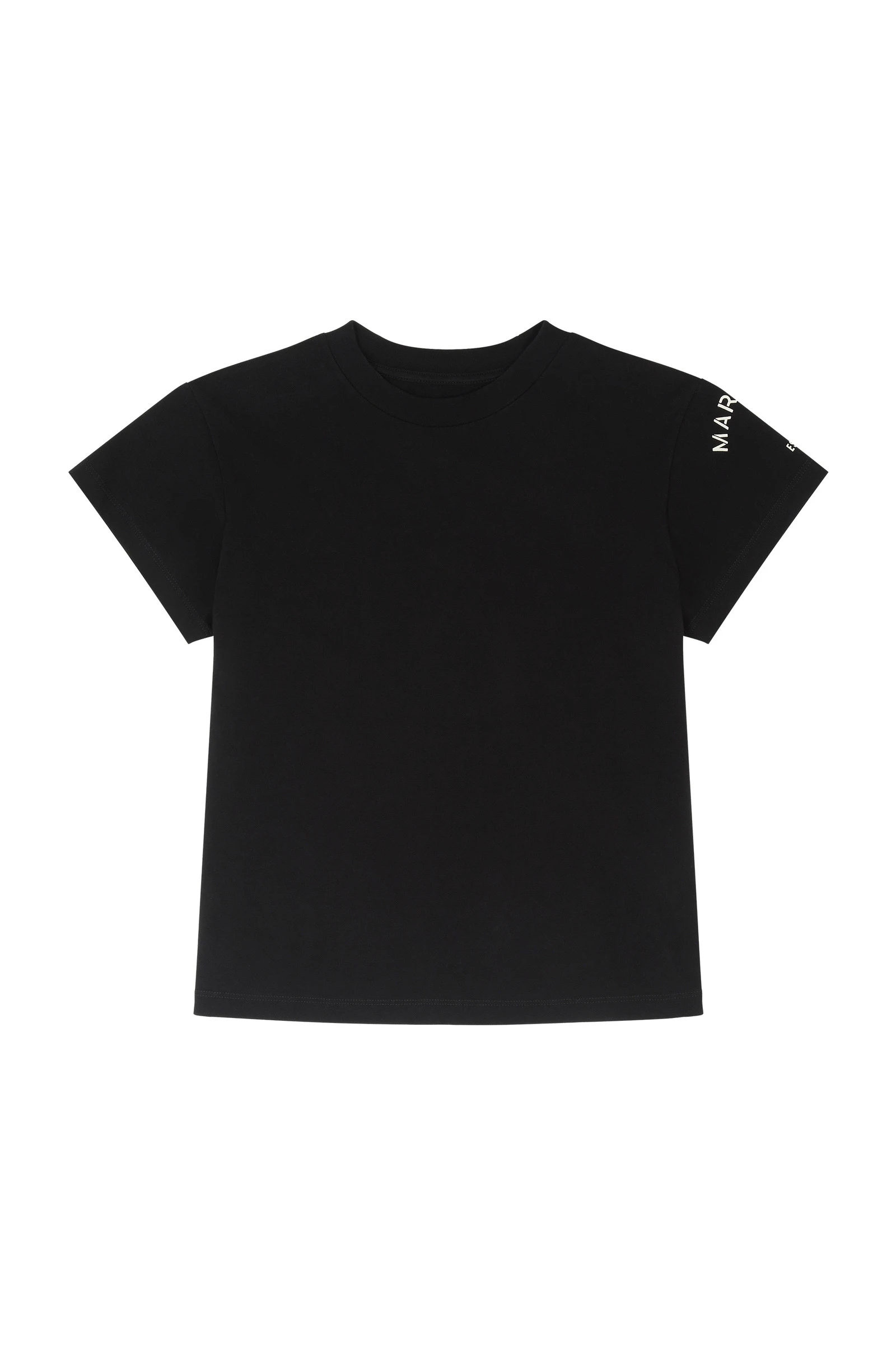 MM6 Maison Margiela Mannequin-Print Cotton Jersey T-Shirt in Black MM6 Maison Margiela Mannequin-Print Cotton Jersey T-Shirt in Black | T-shirts | Coveti