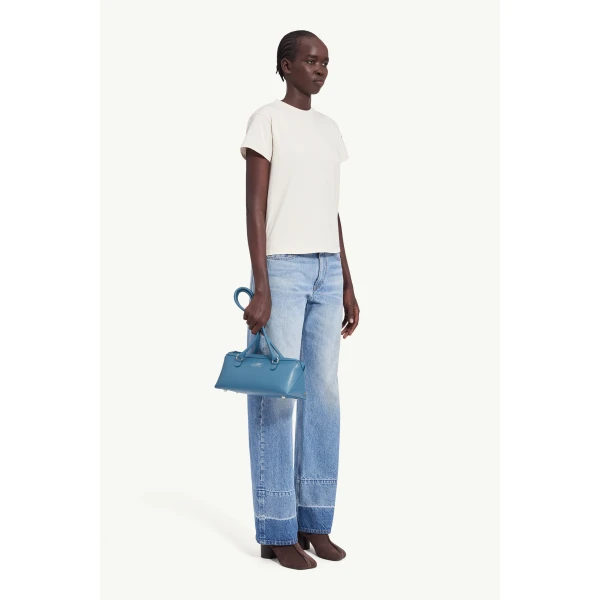 MM6 Maison Margiela Mannequin-Print Cotton Jersey T-Shirt in Ecru, view 3 | T-shirts | Coveti