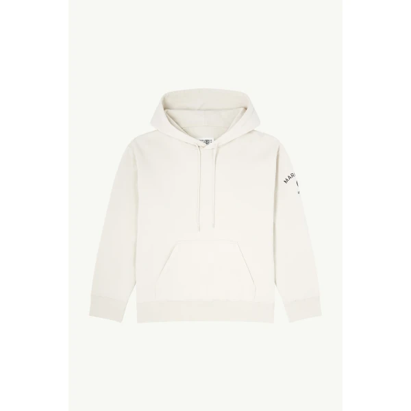 Mannequin-Print Sweatshirt in Ecru