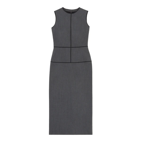 Midi Dress in Dark Grey