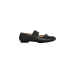 MM6 Maison Margiela Nappa Anatomic Numeric Ballerinas in Black | Flats | Coveti