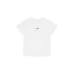 MM6 Maison Margiela Numeric Cotton Jersey T-Shirt in White | T-shirts | Coveti