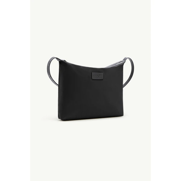 MM6 Maison Margiela Numeric Crossbody Bag in Black, view 3 | Shoulder & Crossbody Bags | Coveti