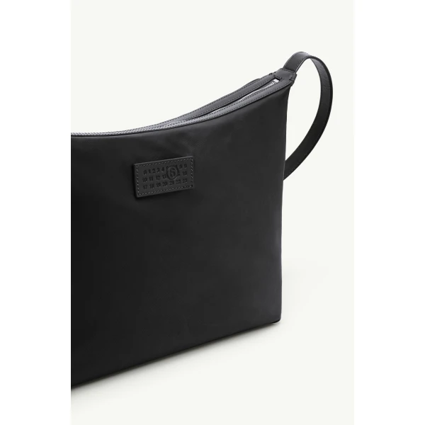 MM6 Maison Margiela Numeric Crossbody Bag in Black, view 5 | Shoulder & Crossbody Bags | Coveti