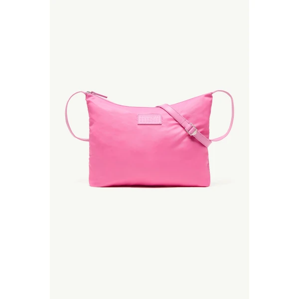 MM6 Maison Margiela Numeric Crossbody Bag in Fuchsia, view 2 | Shoulder & Crossbody Bags | Coveti