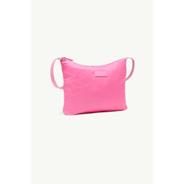 MM6 Maison Margiela Numeric Crossbody Bag in Fuchsia, view 3 | Shoulder & Crossbody Bags | Coveti