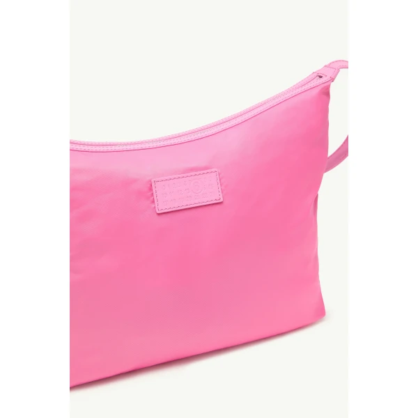 MM6 Maison Margiela Numeric Crossbody Bag in Fuchsia, view 5 | Shoulder & Crossbody Bags | Coveti