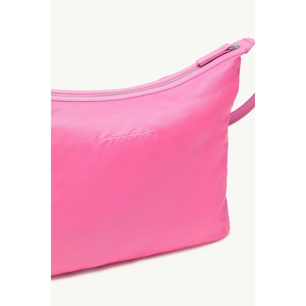 MM6 Maison Margiela Numeric Crossbody Bag in Fuchsia, view 6 | Shoulder & Crossbody Bags | Coveti