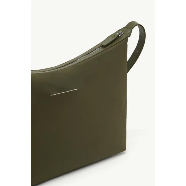 MM6 Maison Margiela Numeric Crossbody Bag in Khaki, view 6 | Shoulder & Crossbody Bags | Coveti