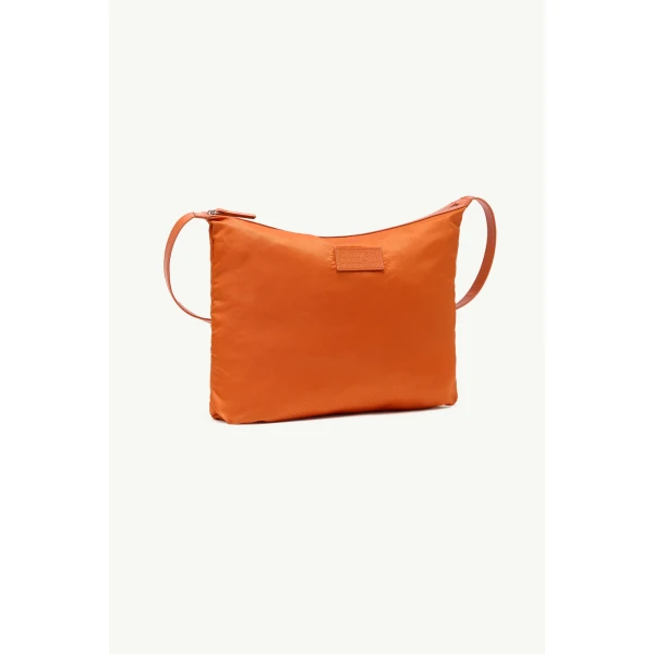 MM6 Maison Margiela Numeric Crossbody Bag in Papaya, view 3 | Shoulder & Crossbody Bags | Coveti