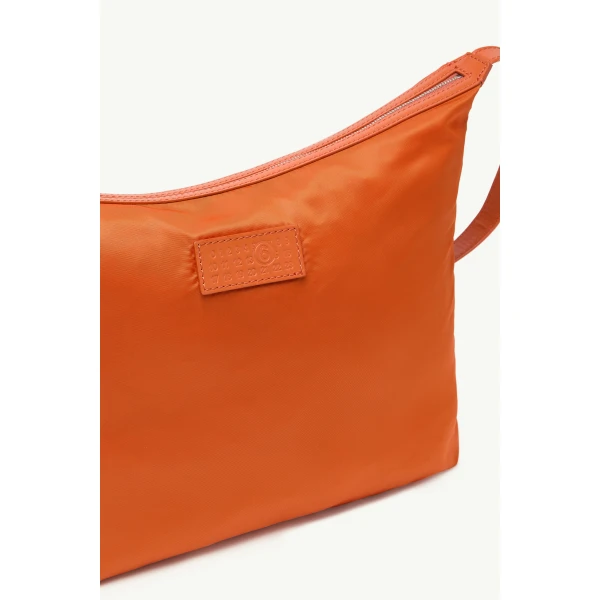 MM6 Maison Margiela Numeric Crossbody Bag in Papaya, view 5 | Shoulder & Crossbody Bags | Coveti