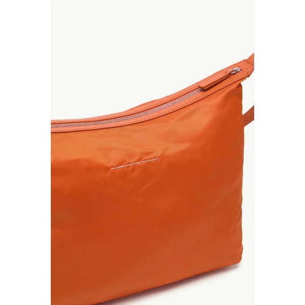 MM6 Maison Margiela Numeric Crossbody Bag in Papaya, view 6 | Shoulder & Crossbody Bags | Coveti