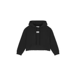 MM6 Maison Margiela Numeric Hooded Sweatshirt in Black | Hoodies | Coveti