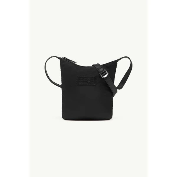 MM6 Maison Margiela Numeric Vertical Crossbody Bag in Black, view 2 | Shoulder & Crossbody Bags | Coveti