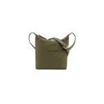 MM6 Maison Margiela Numeric Vertical Crossbody Bag in Khaki | Shoulder & Crossbody Bags | Coveti