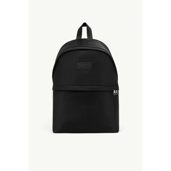 MM6 Maison Margiela Nylon Backpack in Black, view 2 | Backpacks | Coveti