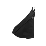 MM6 Maison Margiela Nylon Sling Crossbody Bag in Black | Shoulder & Crossbody Bags | Coveti