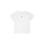 MM6 Maison Margiela Overdyed Jersey T-Shirt in White | T-shirts | Coveti