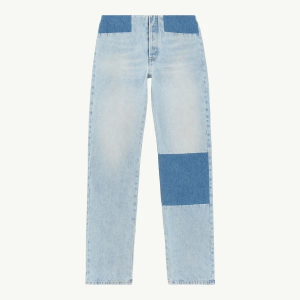Patchwork Jeans in Blue
