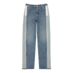 MM6 Maison Margiela Reduced-Panel Straight-Leg Jeans in Blue | Denim | Coveti
