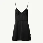 MM6 Maison Margiela Slip Mini Dress in Black | Mini Dresses | Coveti