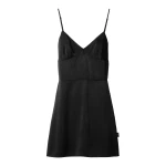 MM6 Maison Margiela Slip Mini Dress in Black | Mini Dresses | Coveti