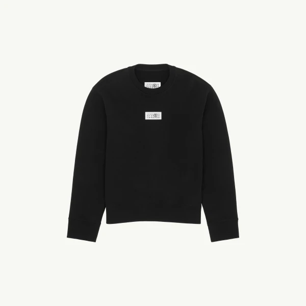 Sweatshirt in Black