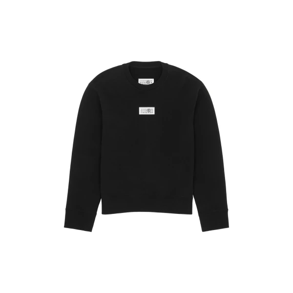 Sweatshirt in Black