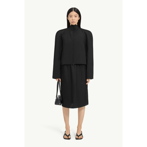 MM6 Maison Margiela Tailored Jacket in Black, view 2 | Blazers | Coveti
