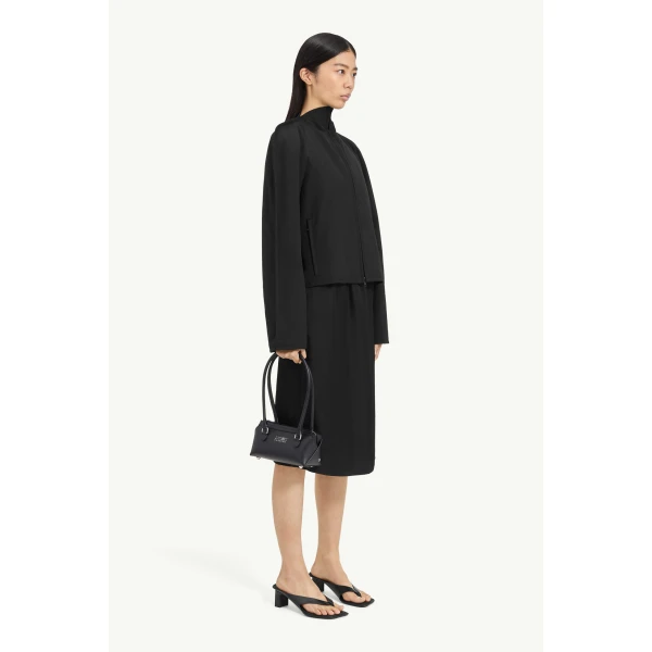 MM6 Maison Margiela Tailored Jacket in Black, view 3 | Blazers | Coveti