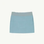 MM6 Maison Margiela Wool Mini Skirt in Blue | Mini Skirts | Coveti