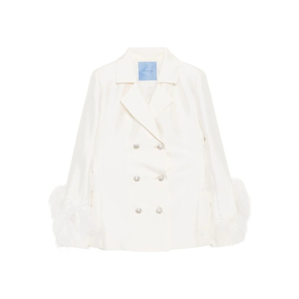 Circa Birdy Blazer in Ivory