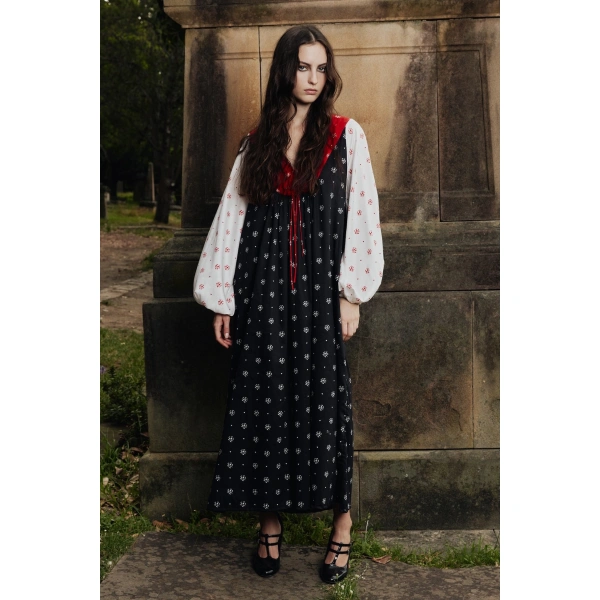 Macgraw Sentient Cotton Dress | Maxi Dresses | Coveti