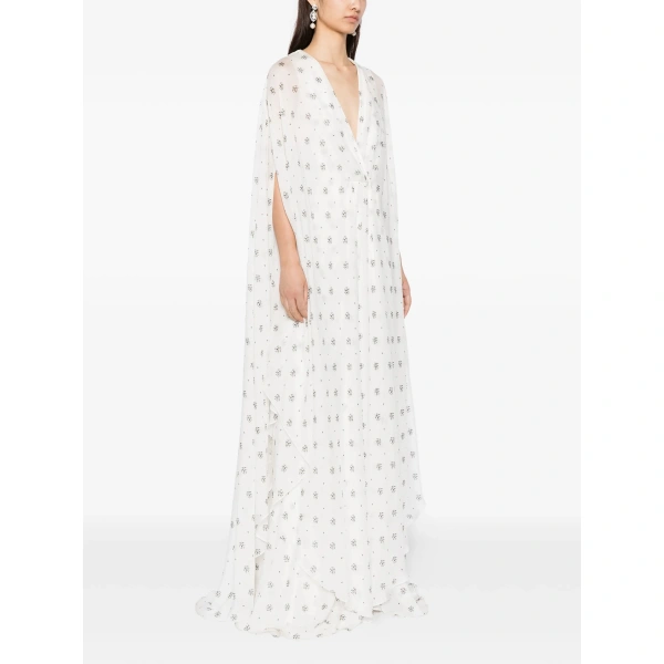 Macgraw Spiritual Dress in Floral Print | Evening Gowns | Coveti