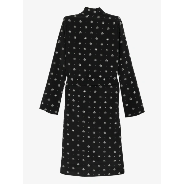 Macgraw St Stephen's Robe in Black Floral | Robes | Coveti