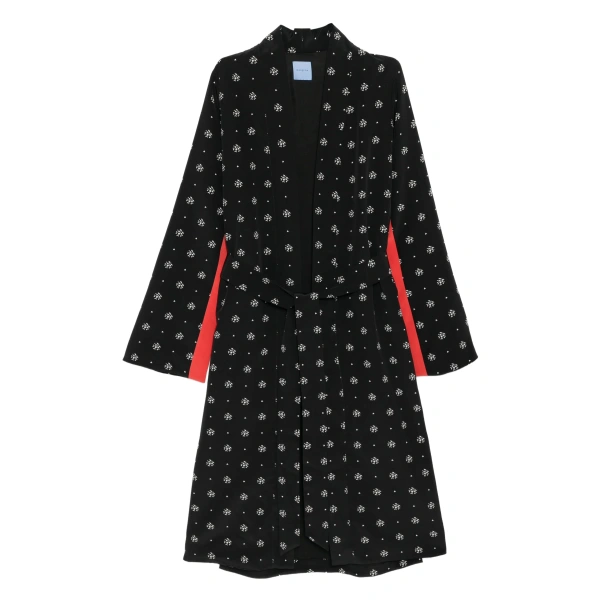St Stephen's Robe in Black Floral