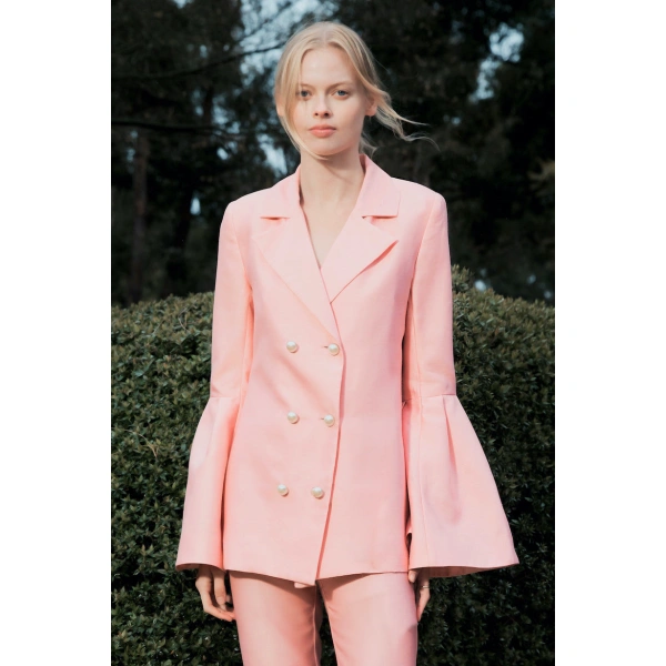 Macgraw Wing Blazer in Pink | Jackets | Coveti