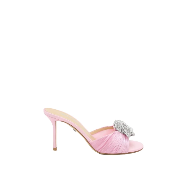 Galaxy Pink Fluid Organza Mule