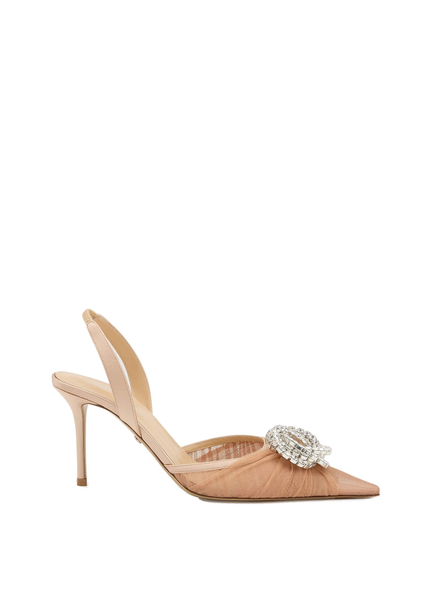 Mach & Mach Galaxy Tulle Slingbacks in Nude Neutrals Mach & Mach Galaxy Tulle Slingbacks in Nude | Shoes