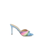 Multicolour Mach & Mach Gradient Multicolour Satin Mules | Shoes