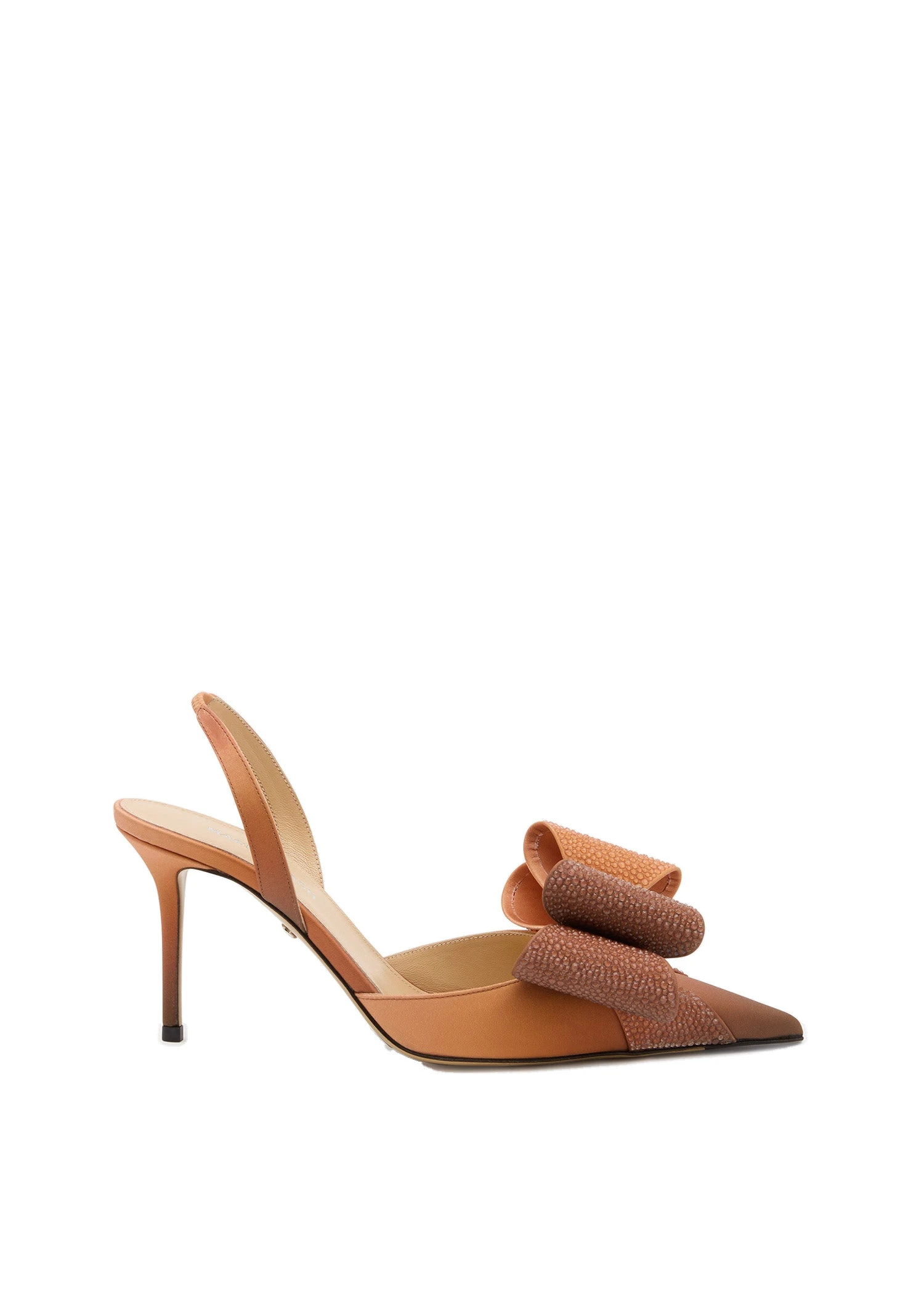 Mach & Mach Le Cadeau Brown Aqua Gradient Slingbacks Beige Mach & Mach Le Cadeau Brown Aqua Gradient Slingbacks | Shoes