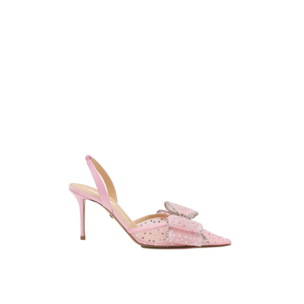 Le Cadeau Mesh Slingbacks 85mm in Pink