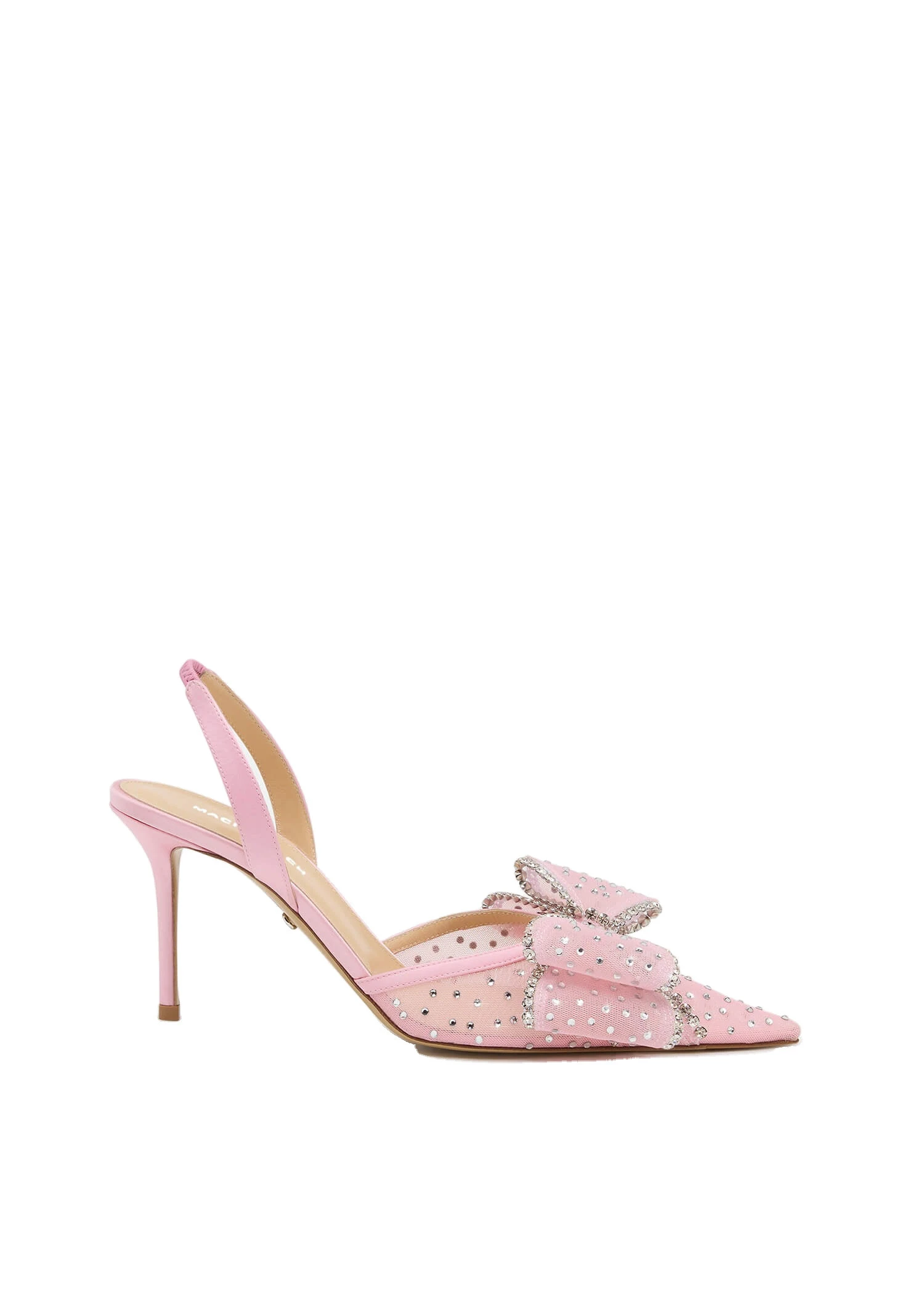 Mach & Mach Le Cadeau Mesh Slingbacks 85mm in Pink Pink Mach & Mach Le Cadeau Mesh Slingbacks 85mm in Pink | Shoes