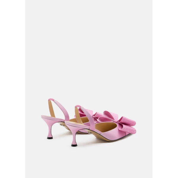 Pink Mach & Mach Le Cadeau Pink Aqua Gradient Slingbacks, view 4 | Heels